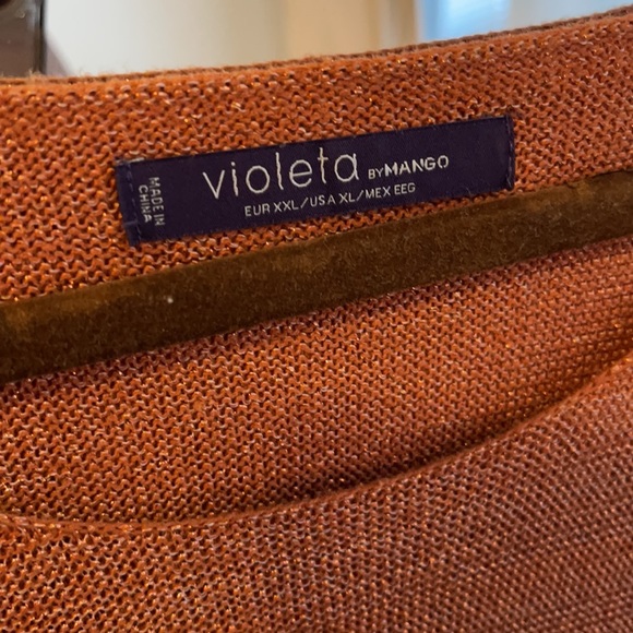 Plus Size Metallic Thread Sweater - Picture 3 of 5